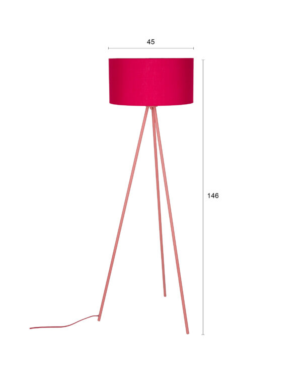 White Label Living põrandavalgusti Susie