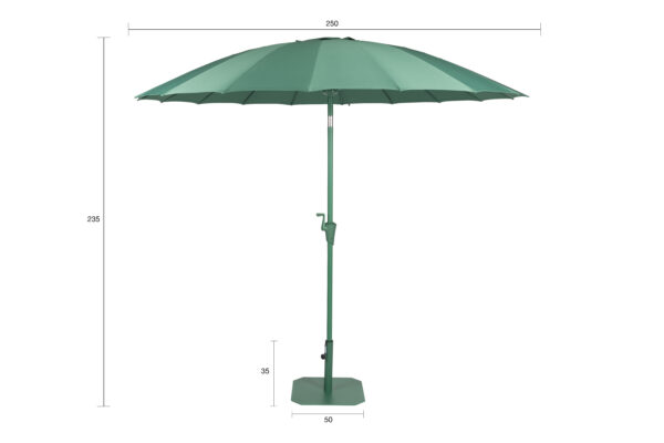 Zuiver päikesevari ja alus komplekt Sunshine