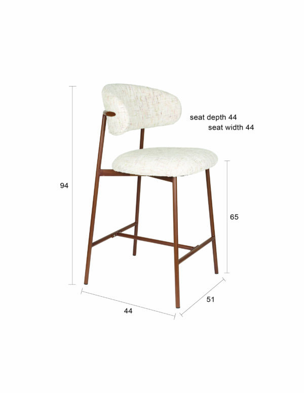 White Label Living baaripukk Claes