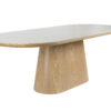 White Label Living ovaalne söögilaud Almira