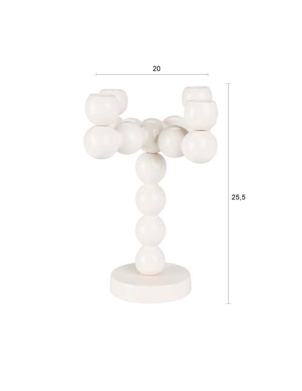 Zuiver küünlahoidja Bubbles Four