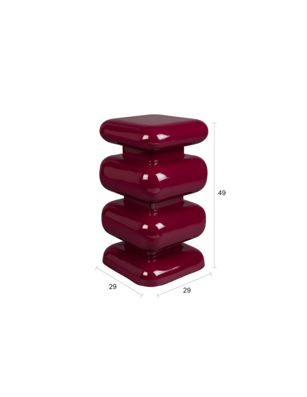 1001186_31 Dutchbone abilaud Stubby Bordeaux