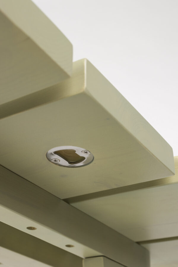 Zuiver väli laud ja pink komplekt Avenue