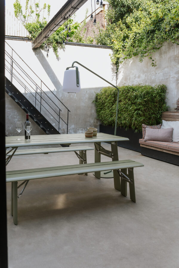 Zuiver väli laud ja pink komplekt Avenue