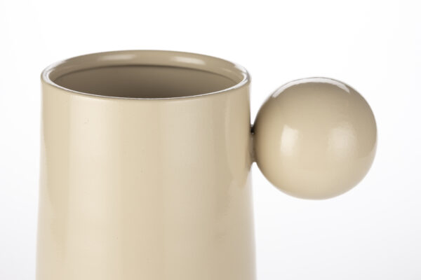 Dutchbone vaas Dot M Beige