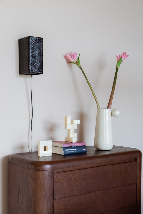 Dutchbone vaas Dot M Beige