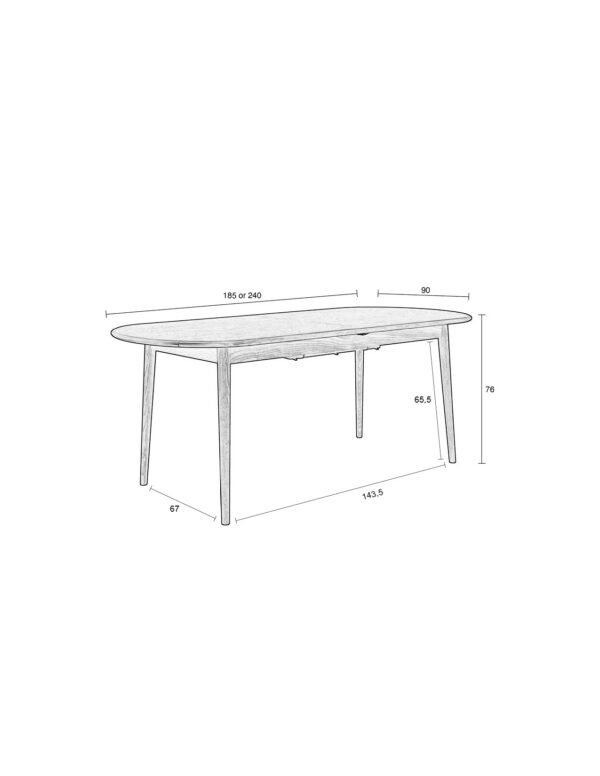 Zuiver söögilaud Twist