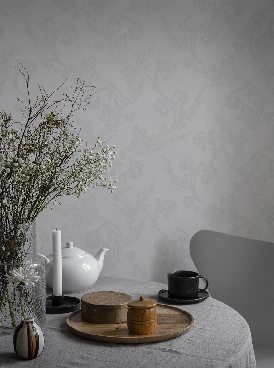 duro tapeet johannelund, silver