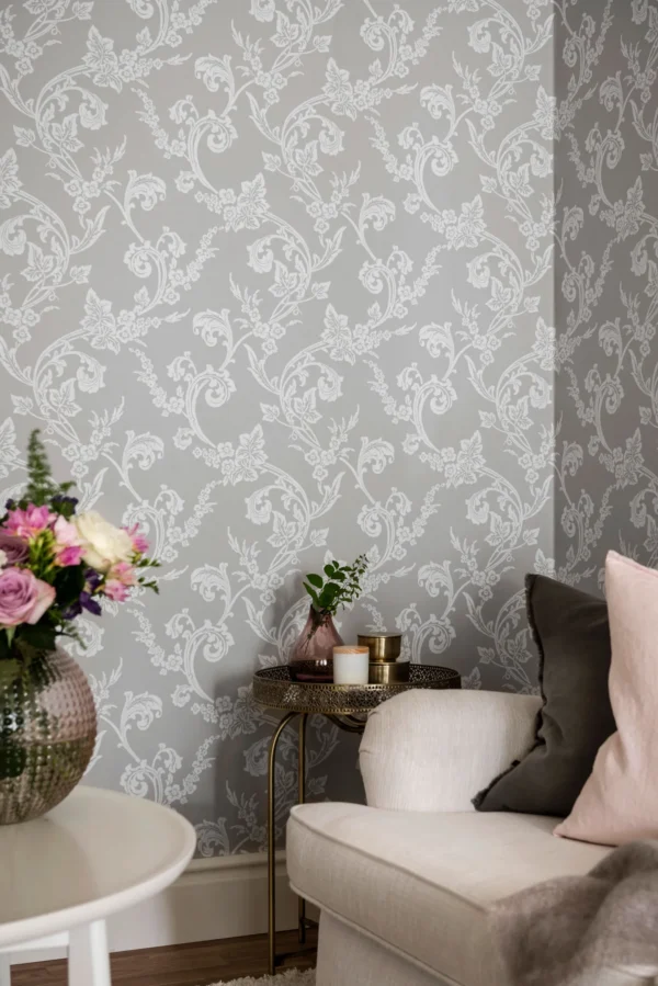 duro tapeet johannelund, grå