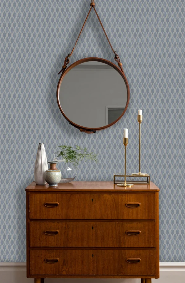 duro tapeet dun, blå