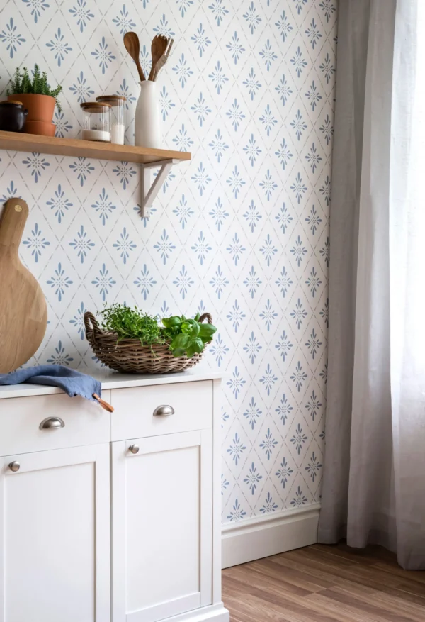 duro tapeet ljungbacka, blå