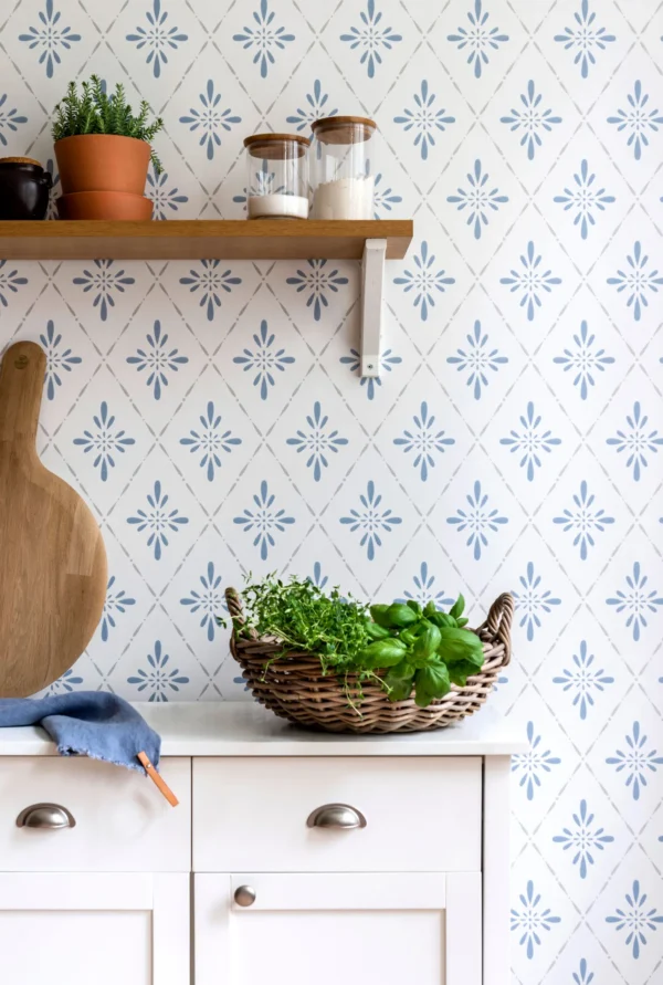 duro tapeet ljungbacka, blå