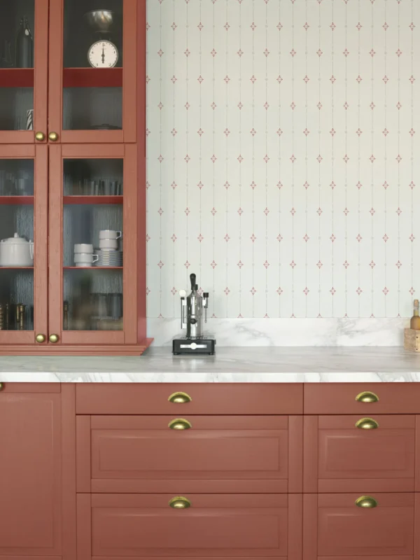 duro tapeet britta, röd duro tapeet britta, röd