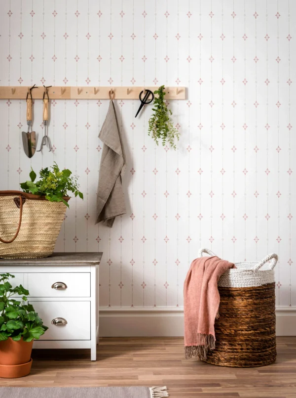 duro tapeet britta, röd duro tapeet britta, röd