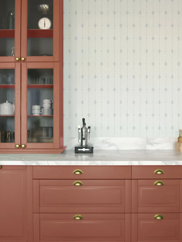 duro tapeet britta, blå