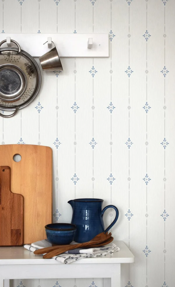 duro tapeet britta, blå