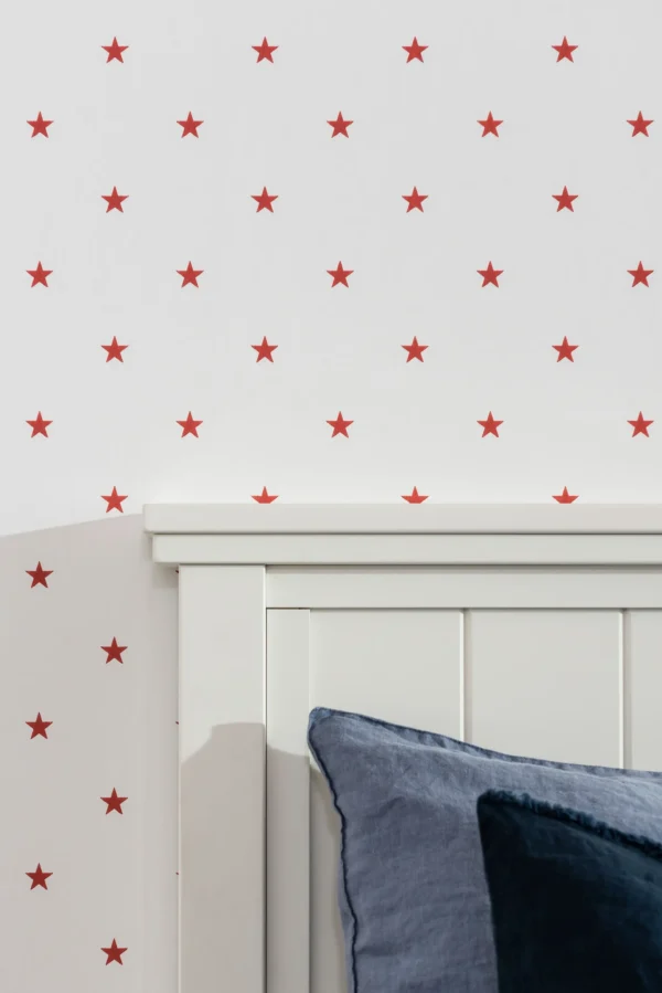 duro tapeet star, röd