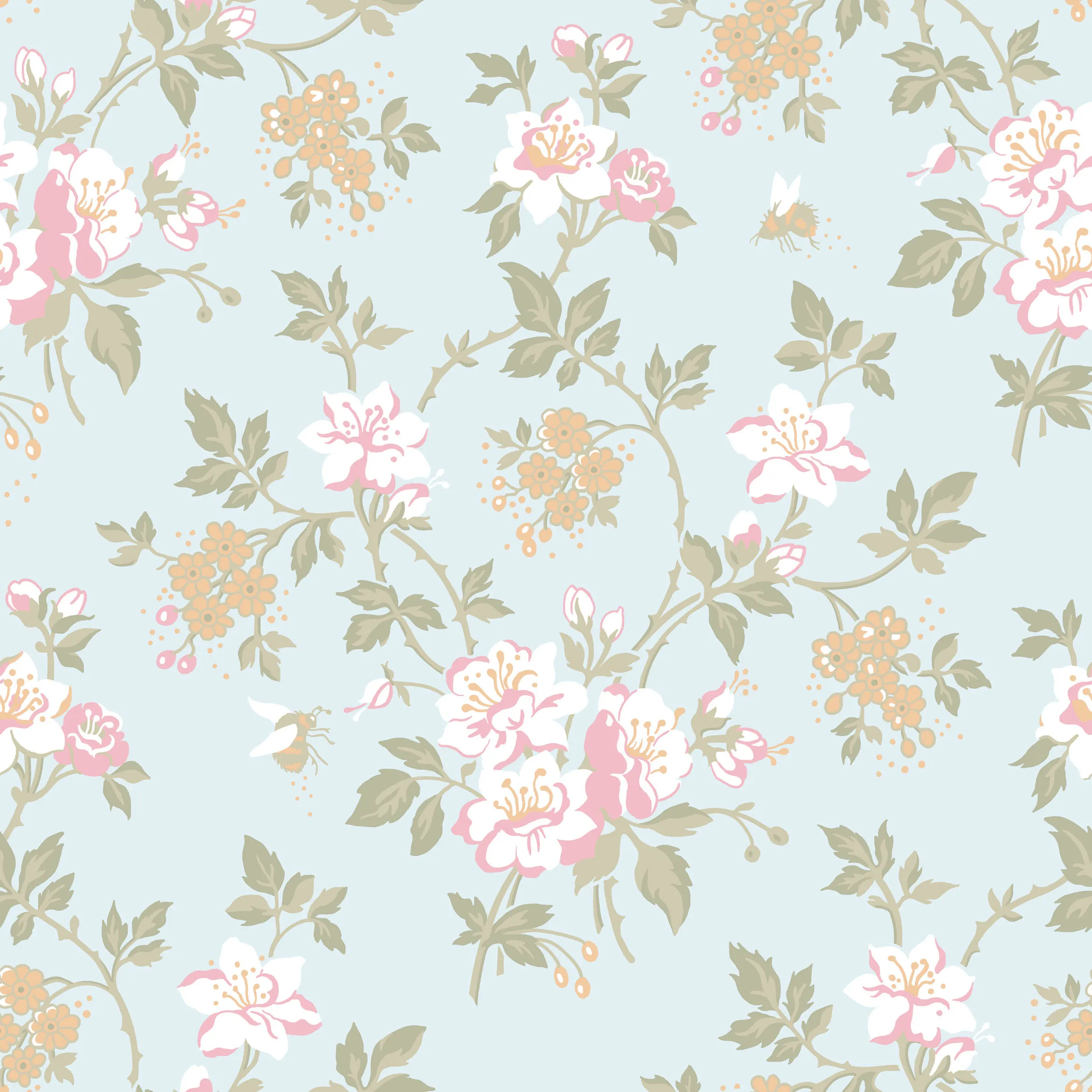 duro tapeet ester marias kammare, blå