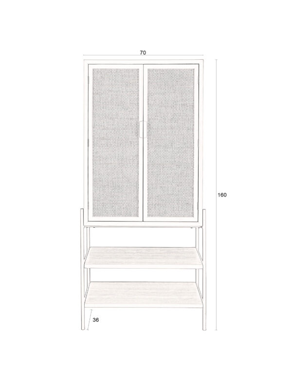 4100093_31 Dutchbone kapp Yasu