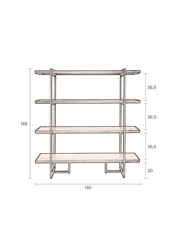 4200022_31 Dutchbone riiul Class