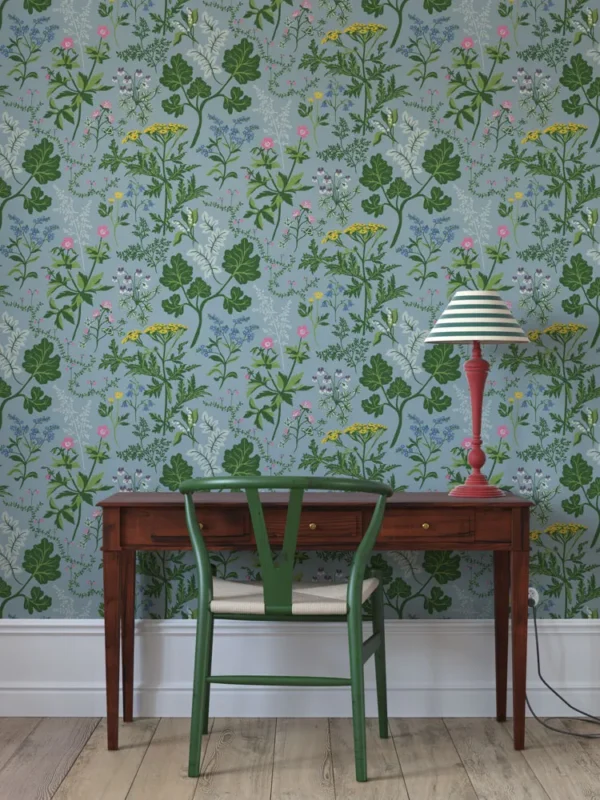 duro tapeet lilian blå