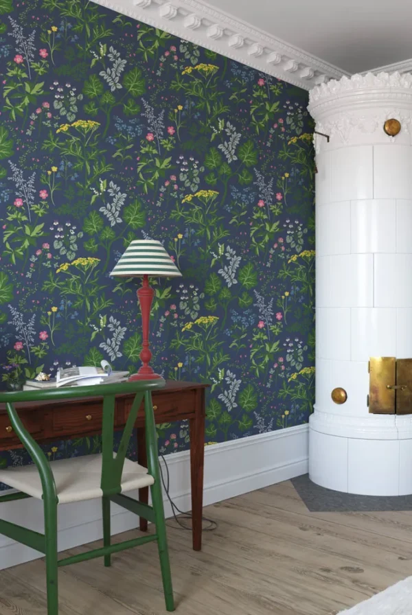 duro tapeet lilian mörkblå duro tapeet lilian mörkblå