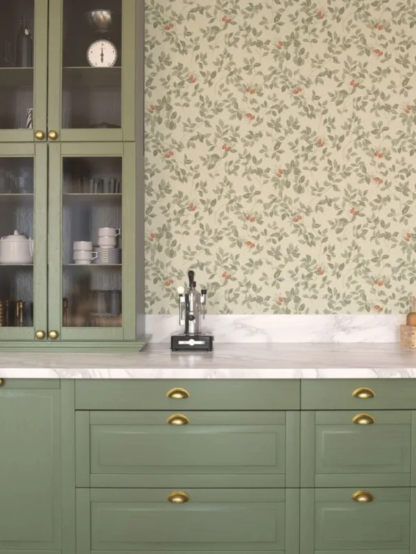 duro tapeet nora beige/grön