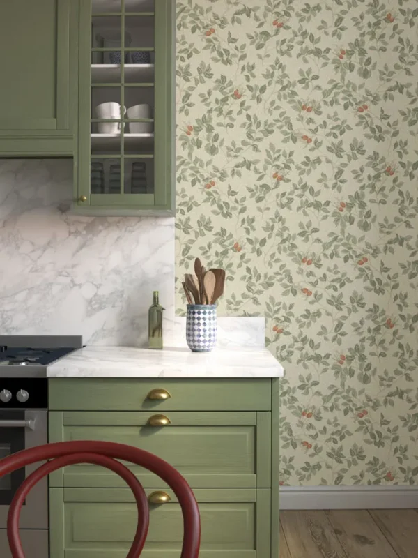 duro tapeet nora beige/grön