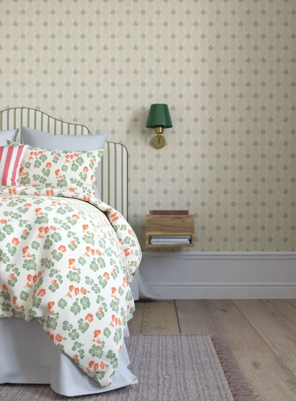 duro tapeet hedvig blå