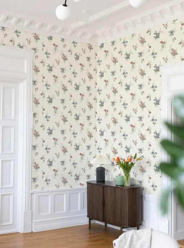 duro tapeet amalia vit/röd blå duro tapeet amalia vit/röd blå