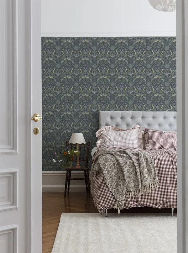 duro tapeet trädgården blå duro tapeet trädgården blå