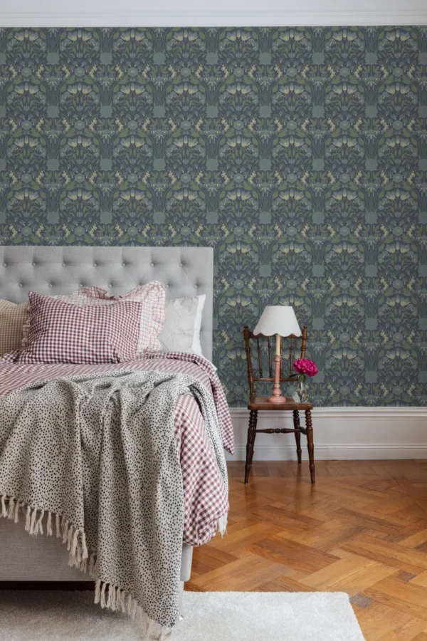 duro tapeet trädgården blå duro tapeet trädgården blå