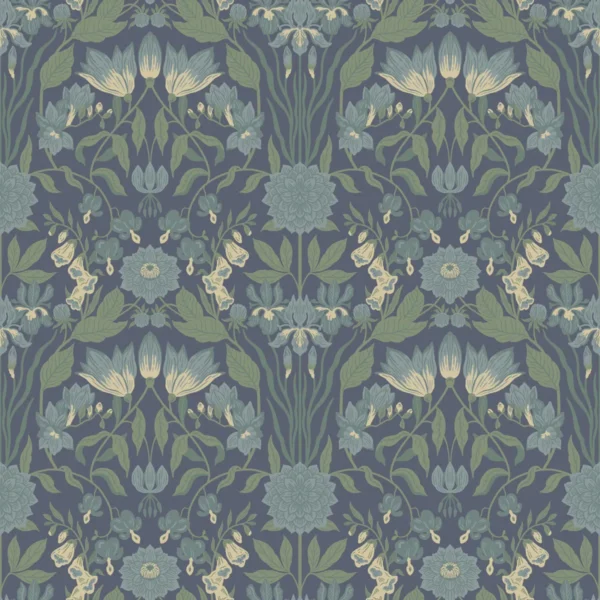 duro tapeet trädgården blå duro tapeet trädgården blå