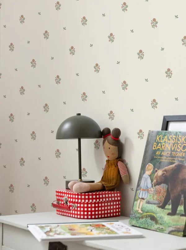 duro tapeet sofia röd