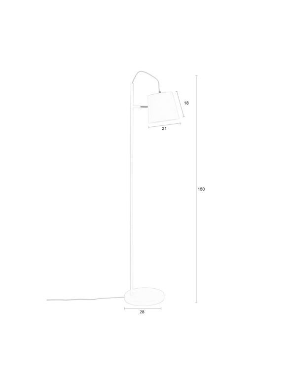 Zuiver põrandavalgusti Buckle Head