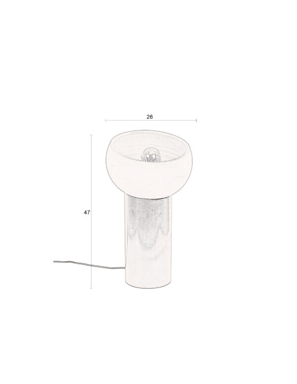 5200160_31 Dutchbone laualamp Zahra M