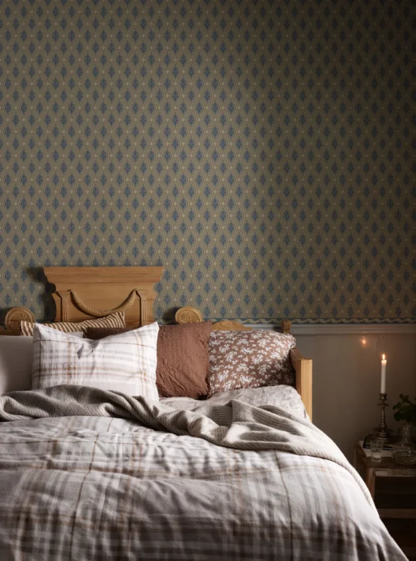 duro tapeet august blå