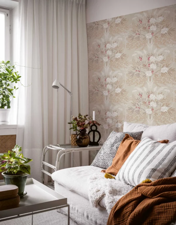 duro tapeet strandäng, beige/rost