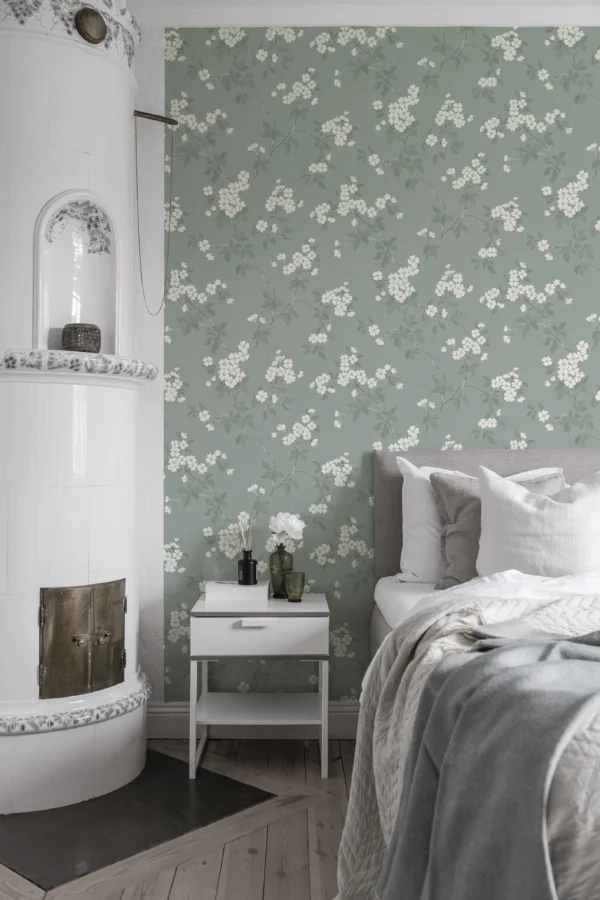 duro tapeet karin, grön duro tapeet karin, grön