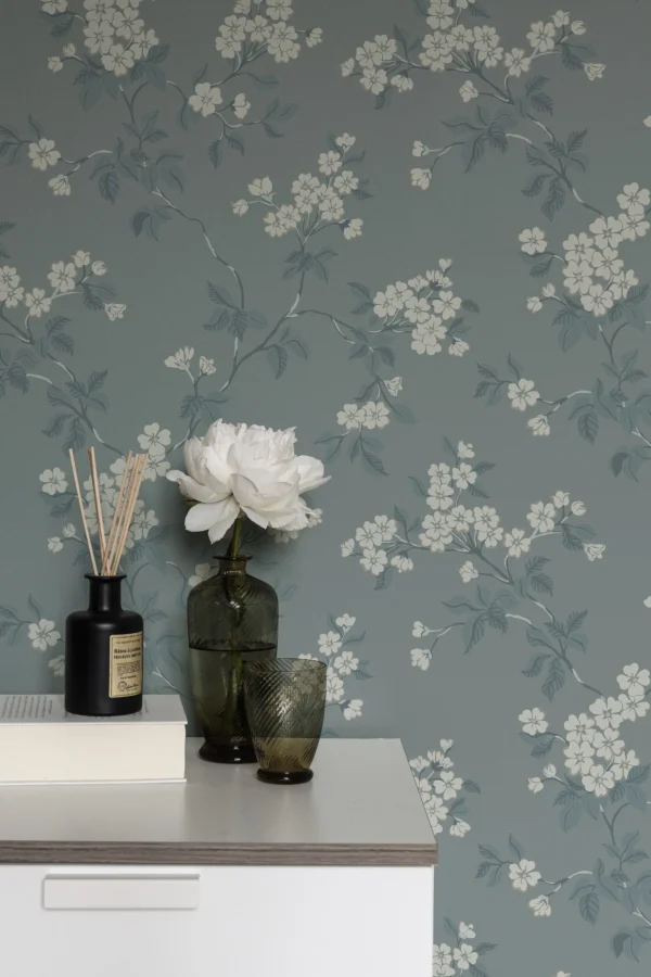 duro tapeet karin, blå duro tapeet karin, blå