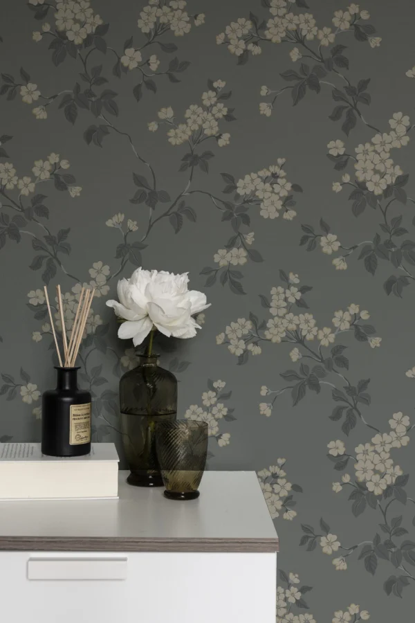 duro tapeet karin, mörkgrå