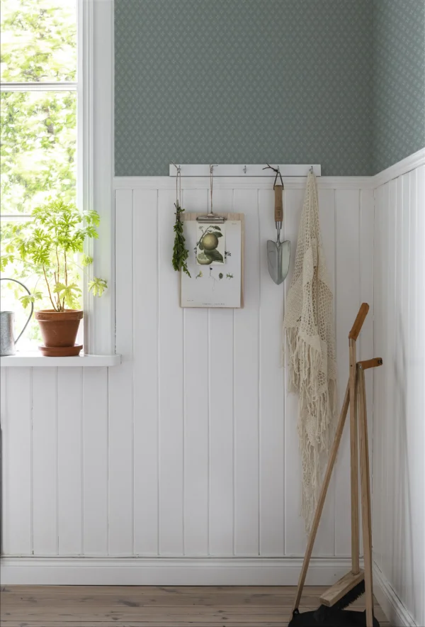 duro tapeet lillstjärna, grön