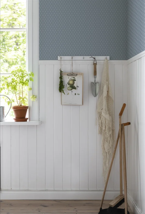 duro tapeet lillstjärna, blå