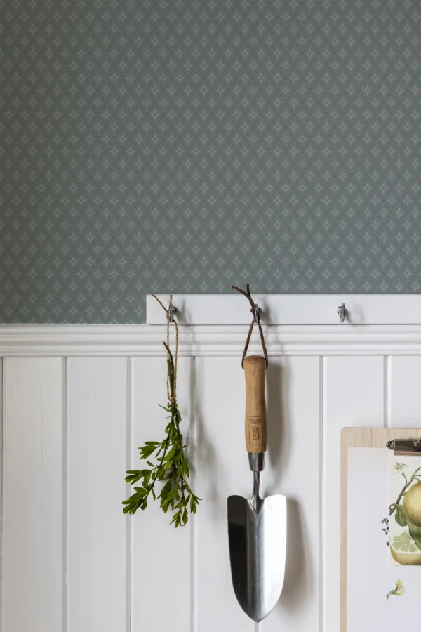 duro tapeet lillstjärna, blå