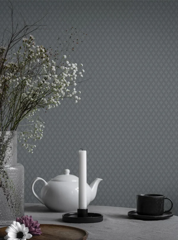 duro tapeet lillstjärna, blå