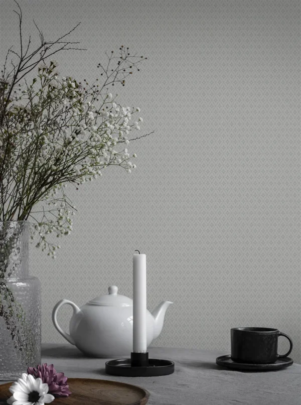 duro tapeet lillstjärna vit/blå