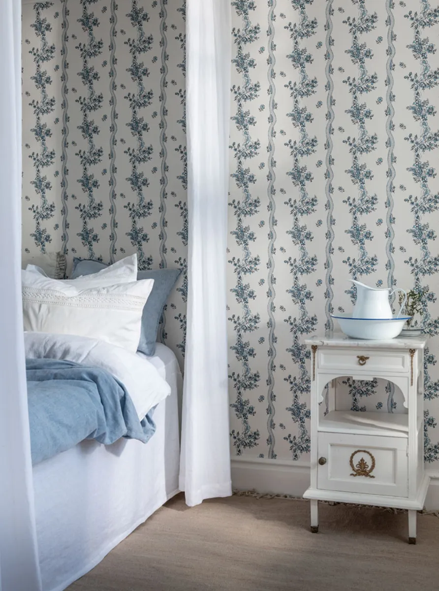 duro tapeet renshammar, blå duro tapeet renshammar, blå