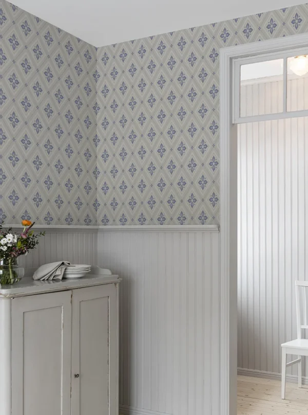 duro tapeet astrid, blå duro tapeet astrid, blå