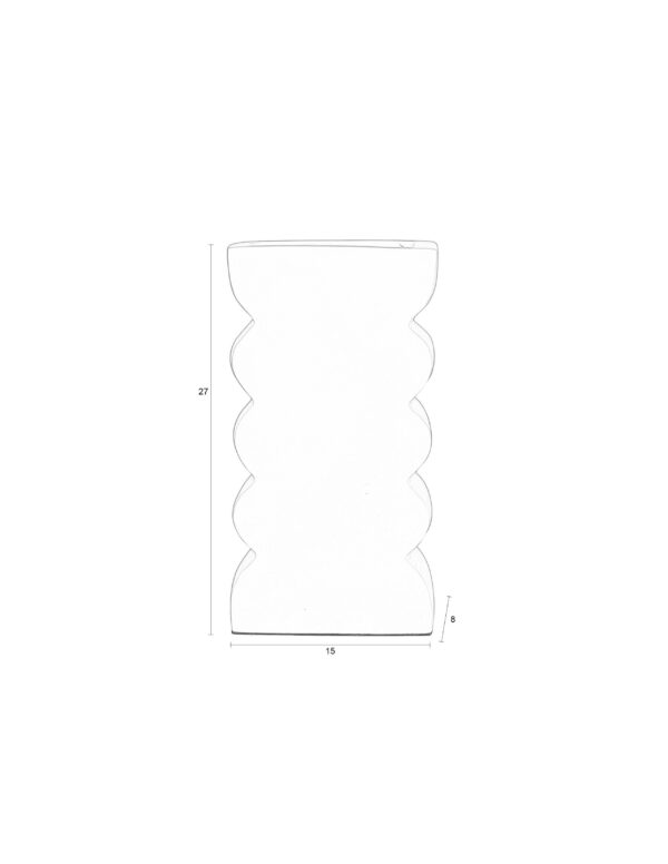 Zuiver vaas Curves S
