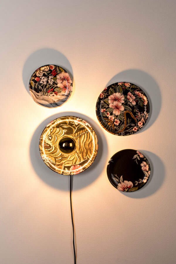 Bold Monkey seinavalgusti komplekt No Food Here